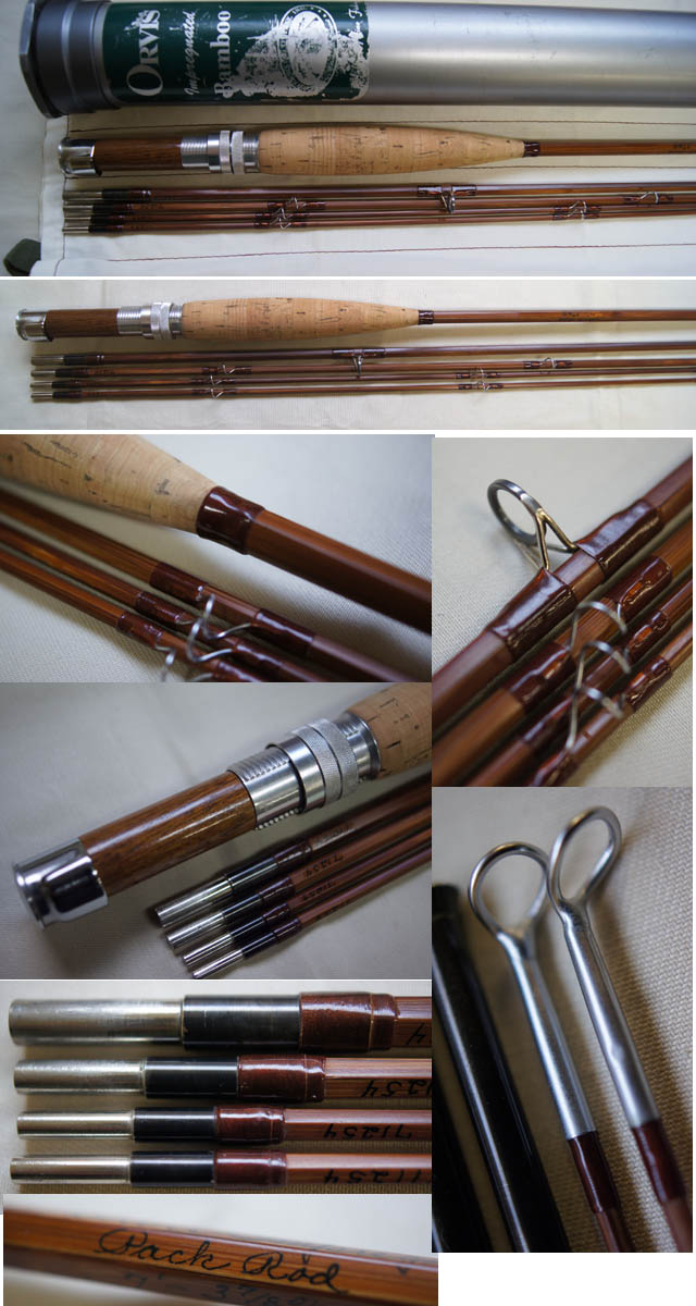 USED＆ANTIEQUE ＞ ロッド ＞ バンブーロッド ＞ ORVIS PACK ROD 7ft